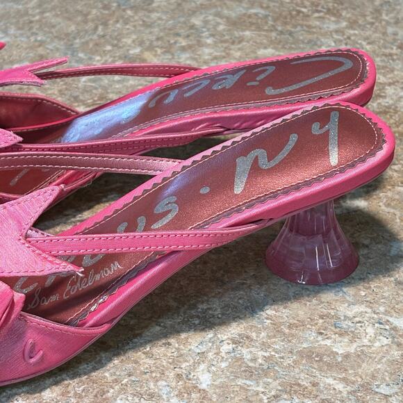 Circus NY Sam Edelman Women's Natalina Bow Kitten Heel Dress Sandals New Size 11 - Picture 6 of 13